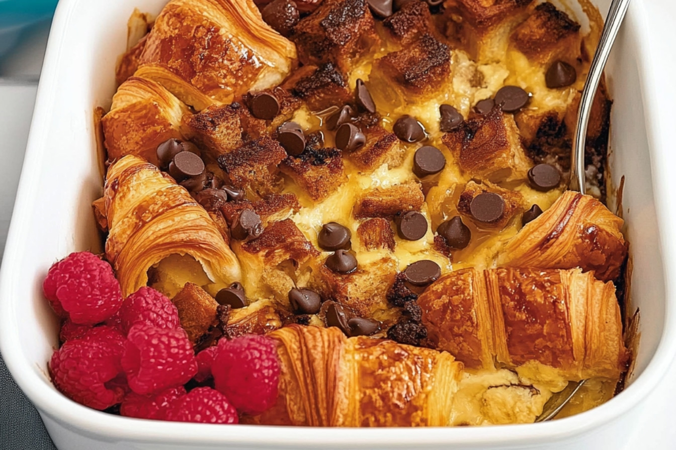 1casserole-de-croissants-au-chocolat