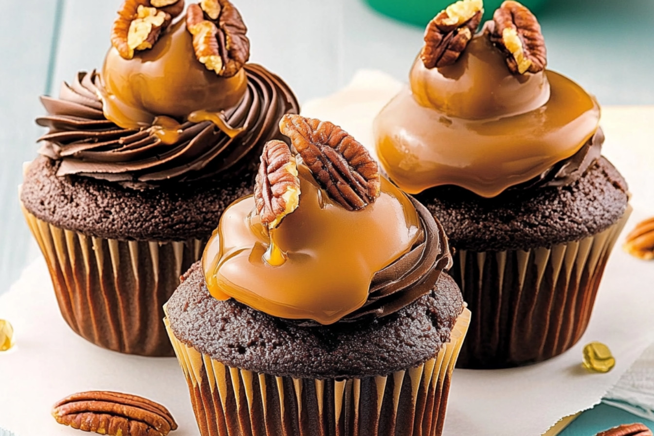 1cupcakes-au-chocolat-et-caramel