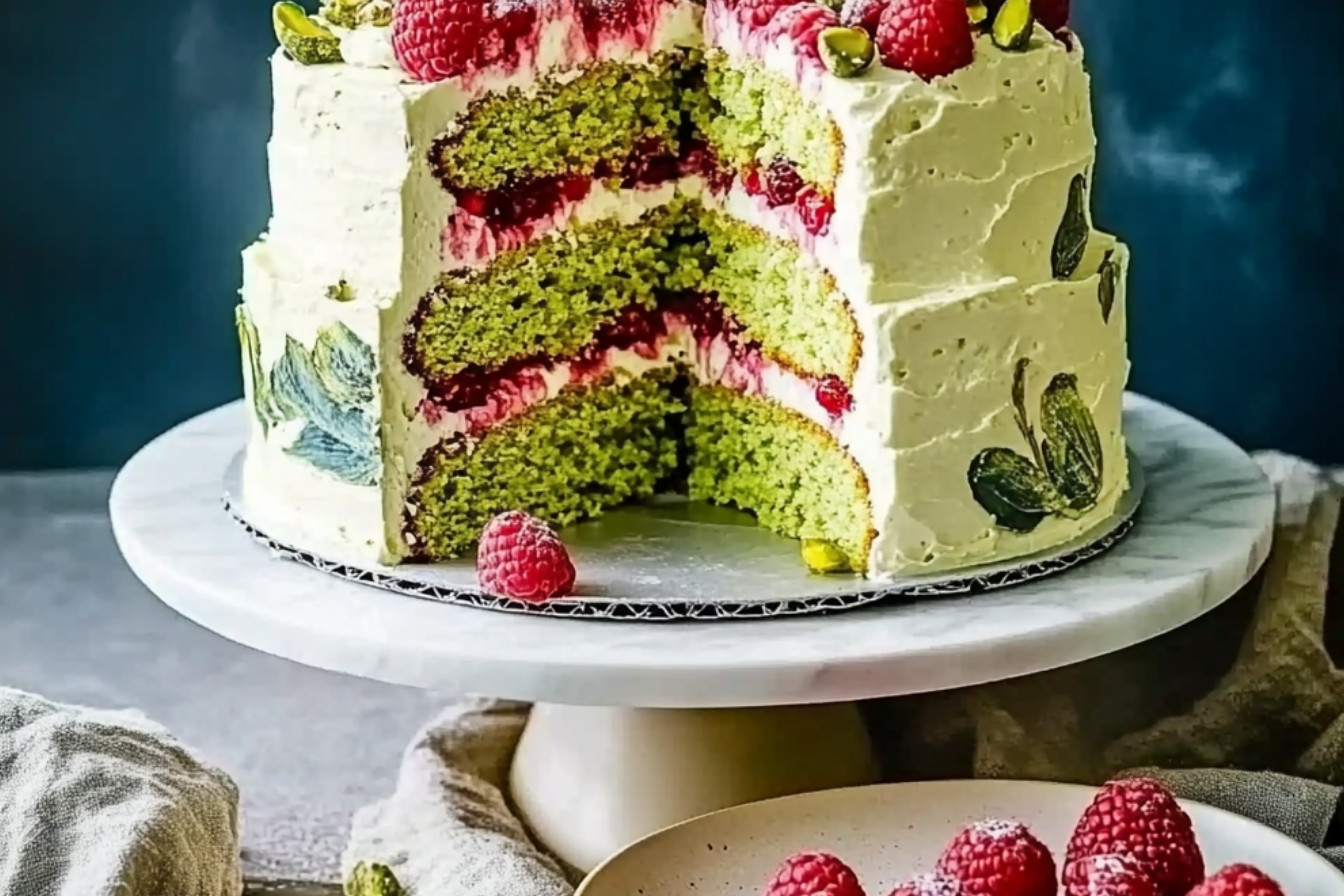 1layer-cake-framboises-pistache