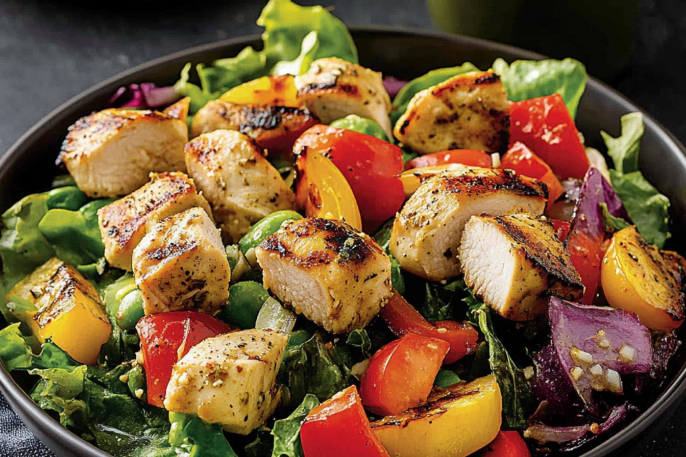 1salade-au-poulet-grille