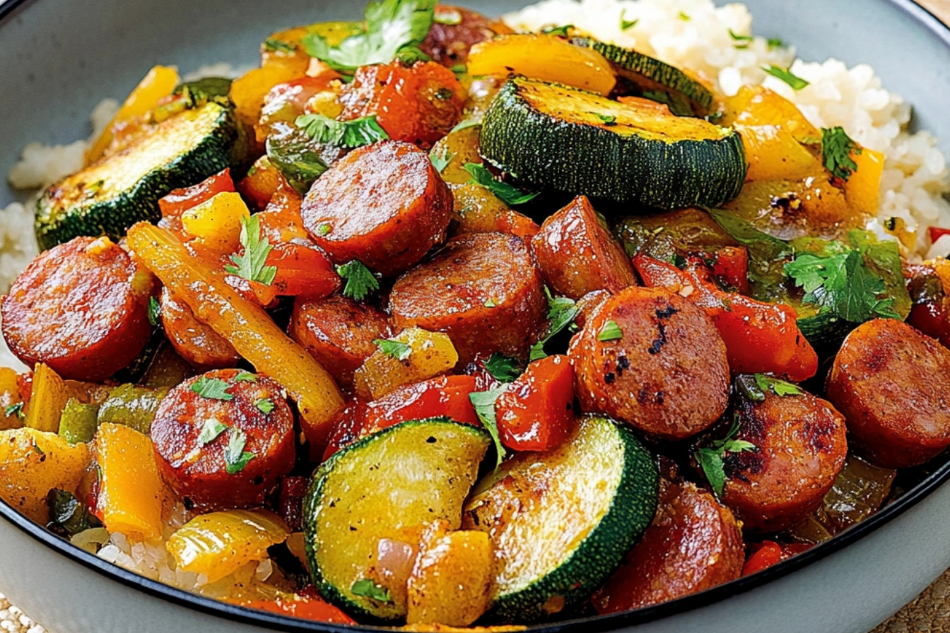 1saute-de-legumes-et-saucisses