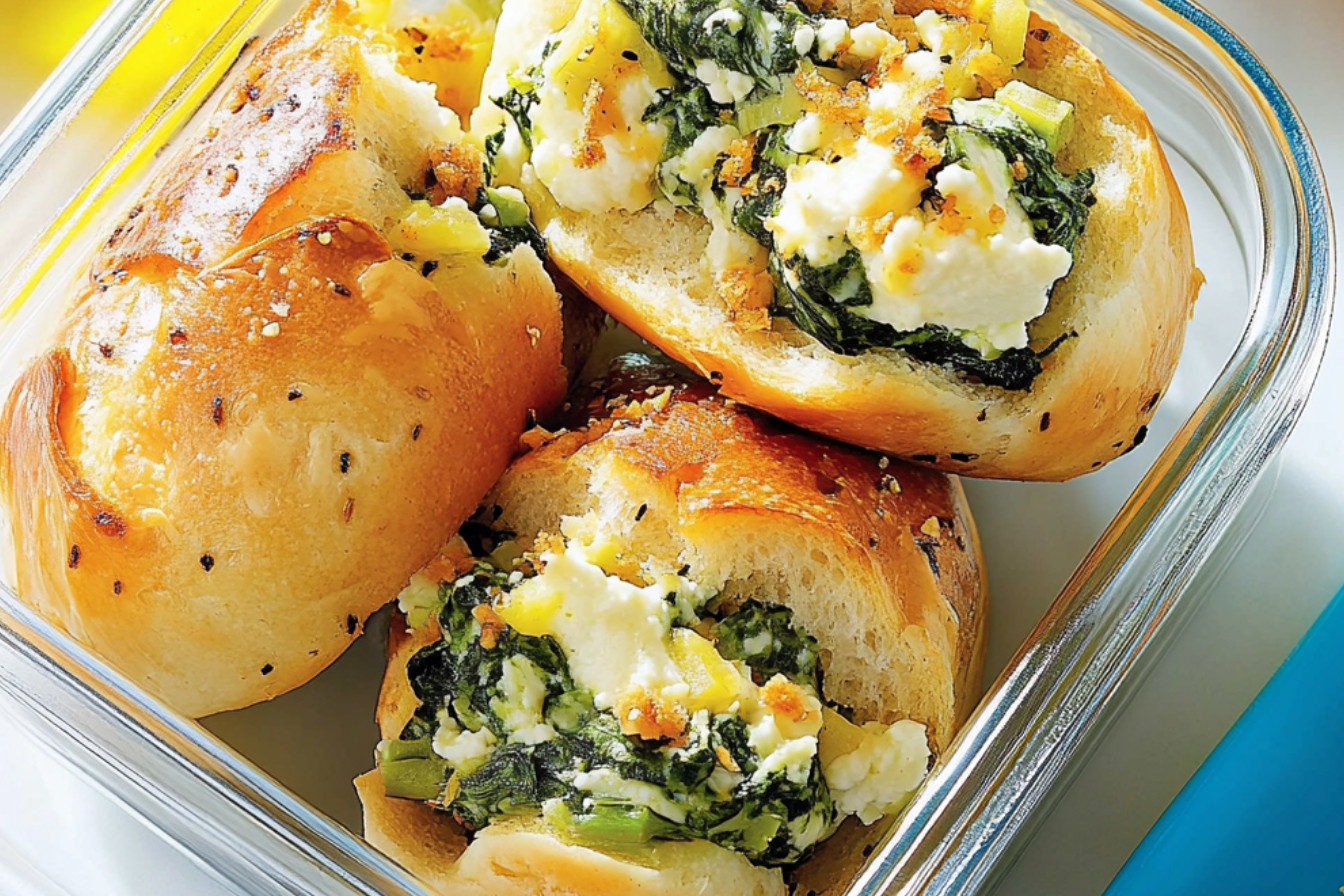 1petits-pains-gratines-ricotta-epinards