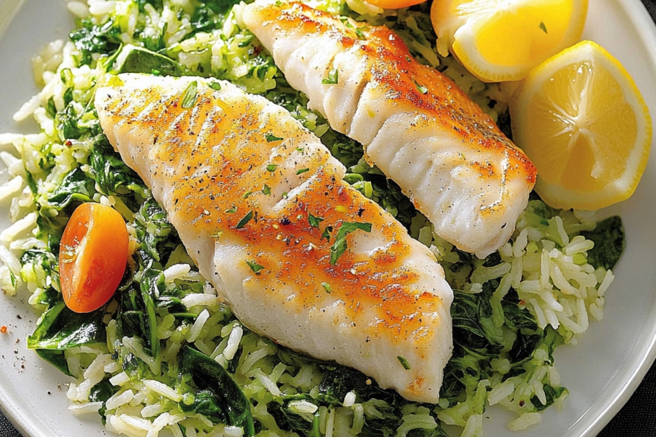 1riz-vert-aux-epinards-et-poisson