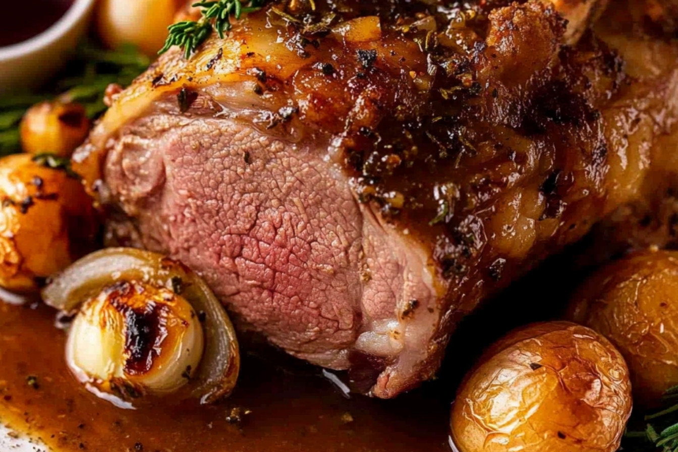 1agneau-roti-savoureux-avec-sauce-delicieuse
