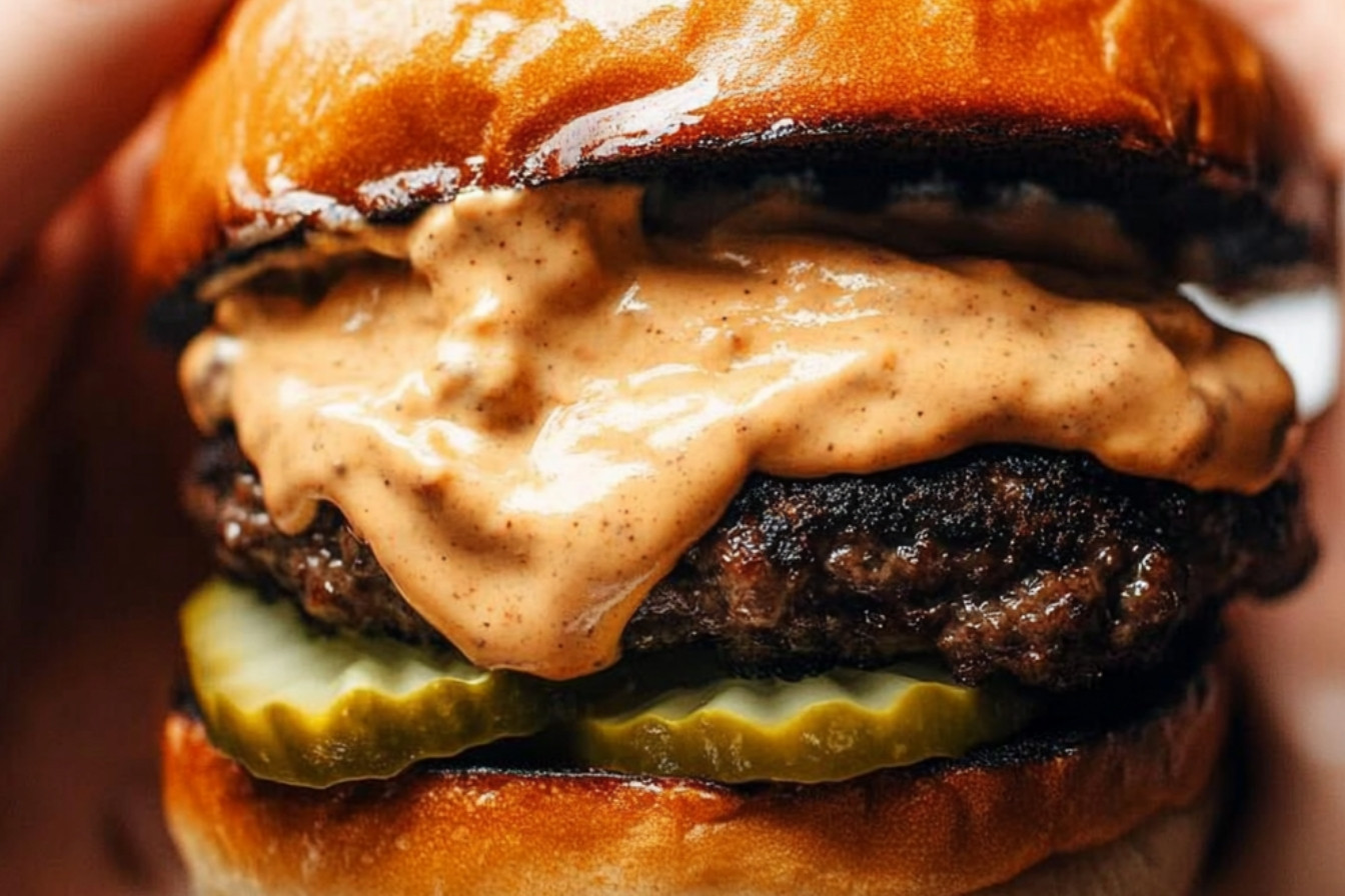 1burger-ecrase-avec-sauce-maison-irresistible
