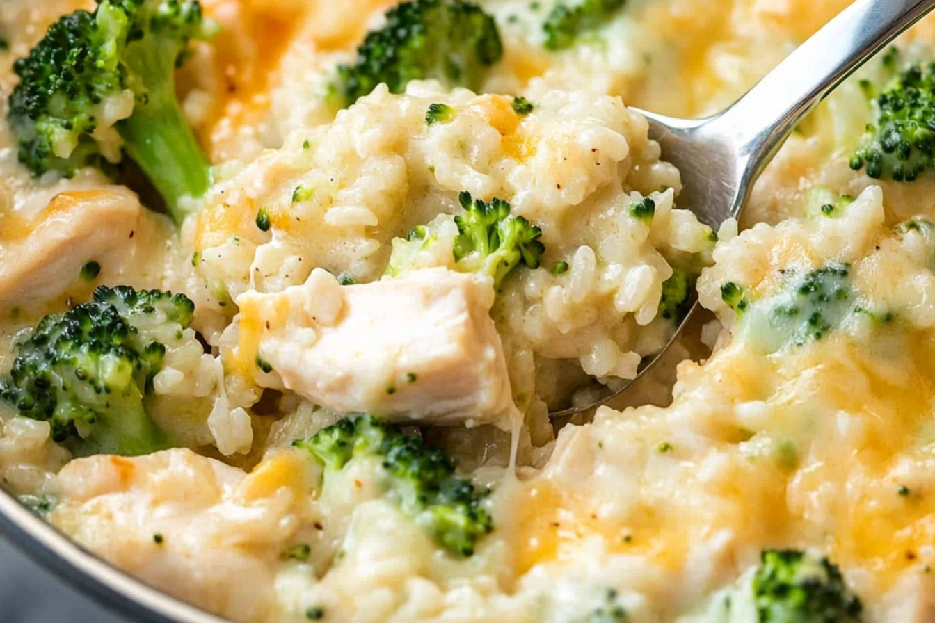 1casserole-de-poulet-brocoli-et-riz-en-un-seul-plat