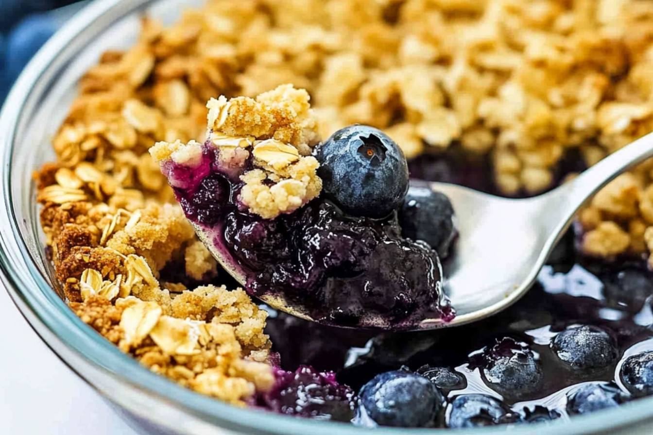 1crumble-aux-myrtilles-facile
