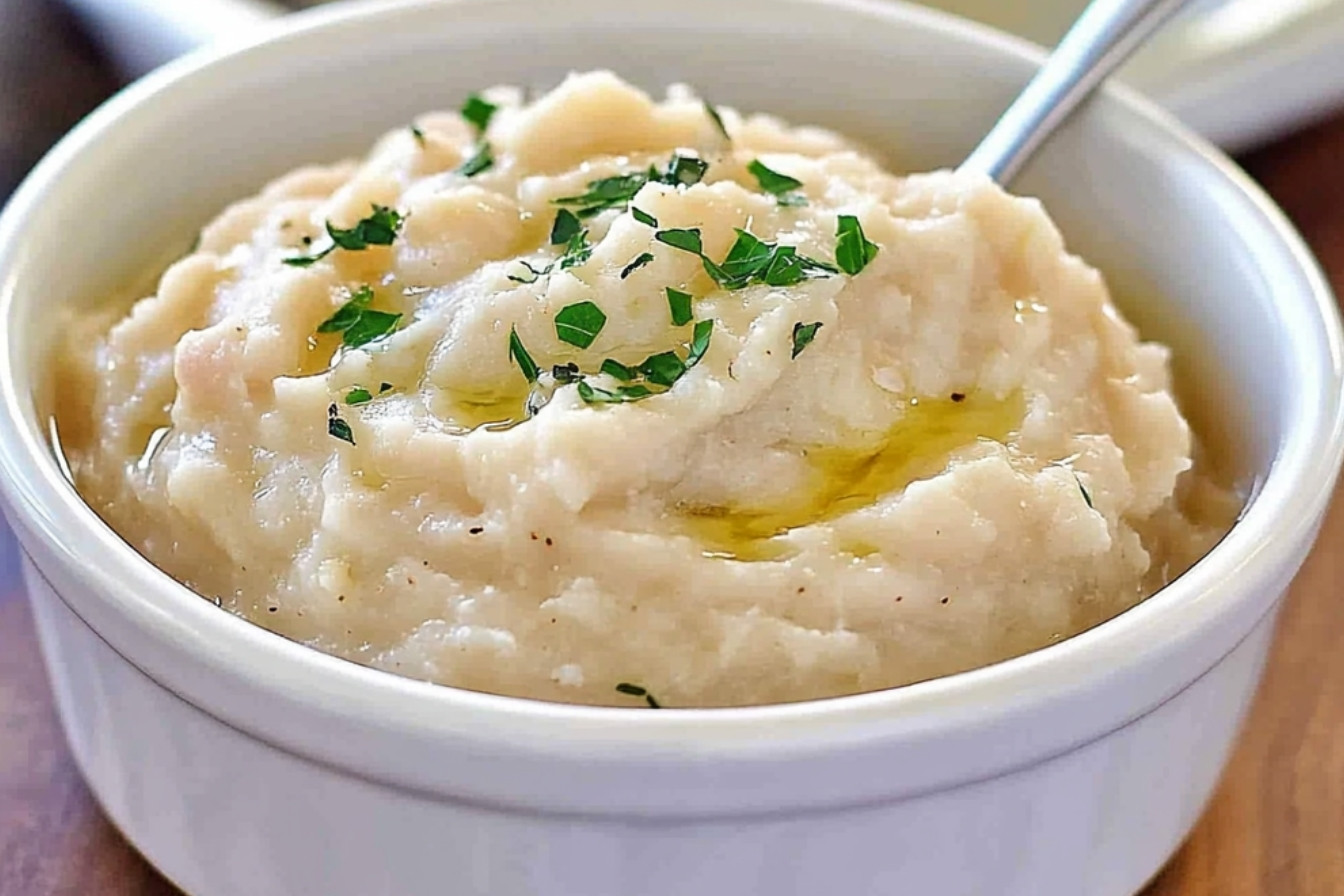 1delicieuse-puree-de-haricots-blancs-a-lail