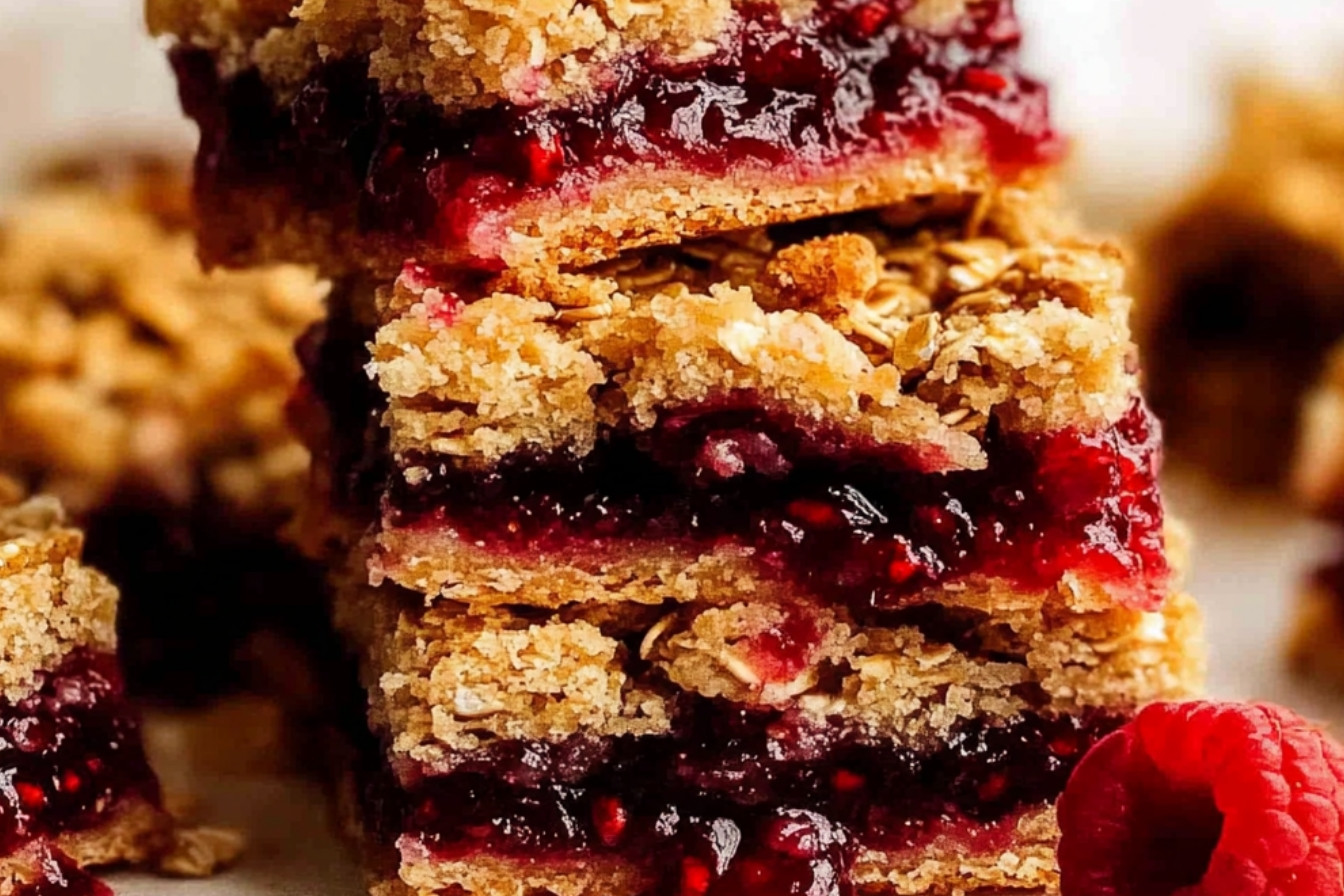 1delicieuses-barres-de-confiture-de-framboises-faciles
