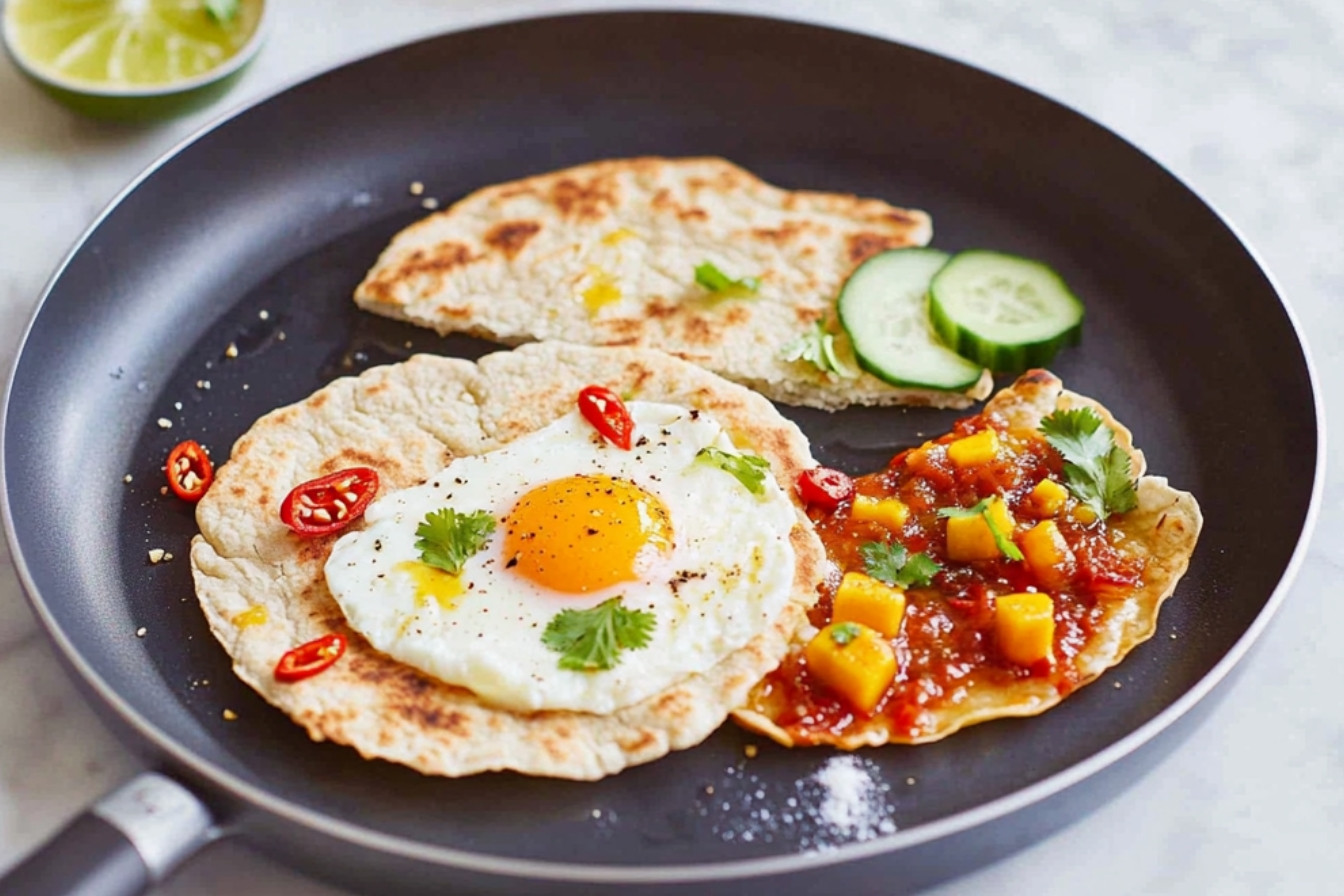 1des-galettes-garnies-doeufs-et-de-chutney-mangue