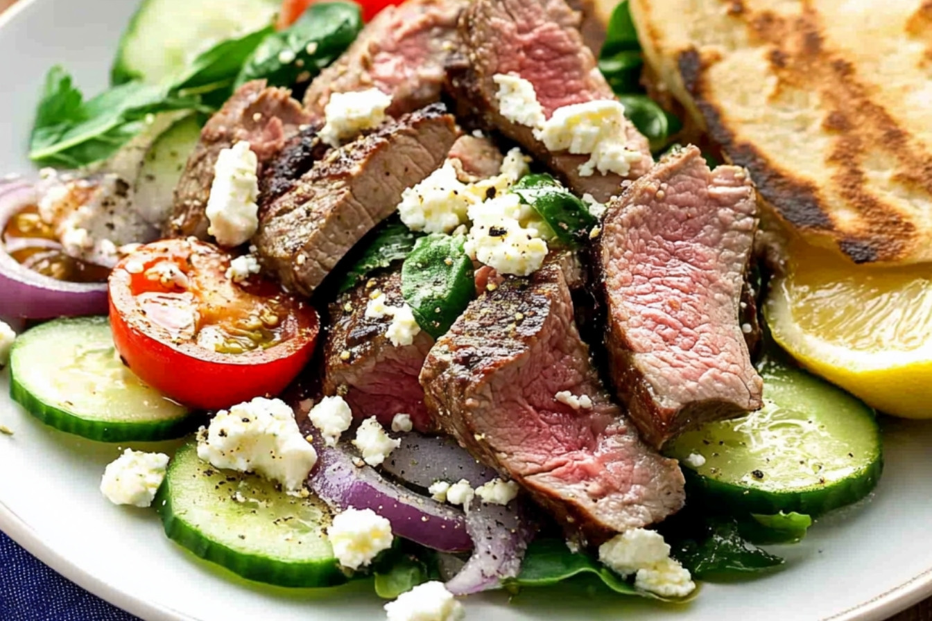 1diner-grec-rapide-avec-agneau-et-salade
