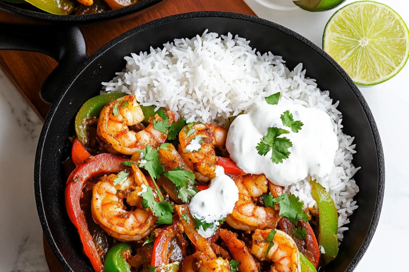 1fajitas-de-crevettes-et-riz-coriandre-irresistibles