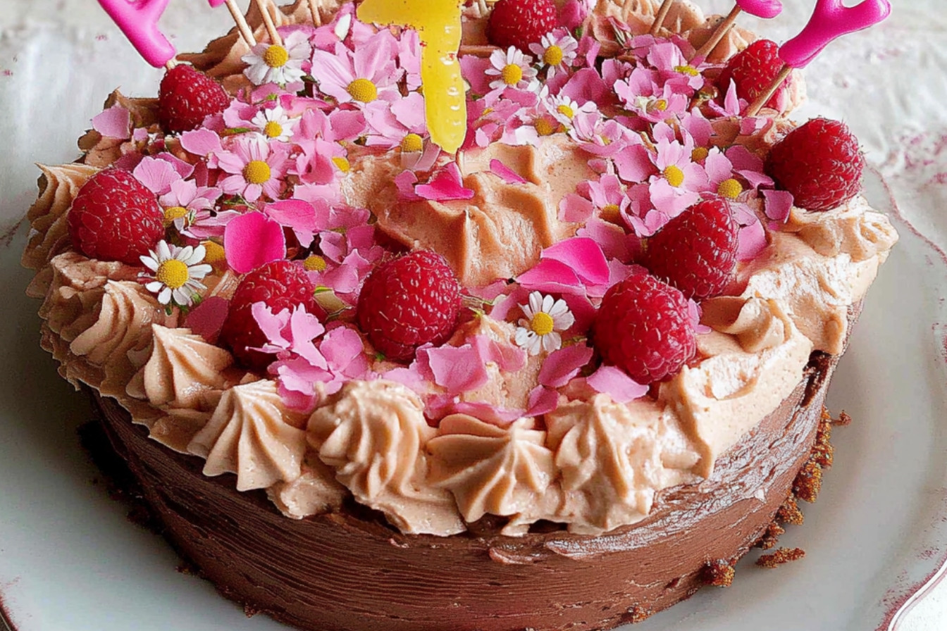 1gateau-danniversaire-en-petales-colores