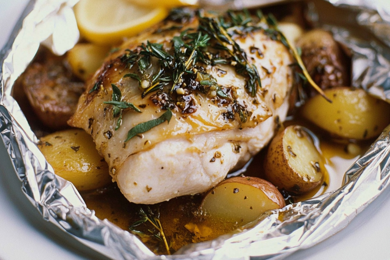 1poulet-savoureux-cuit-dans-un-sac-magique