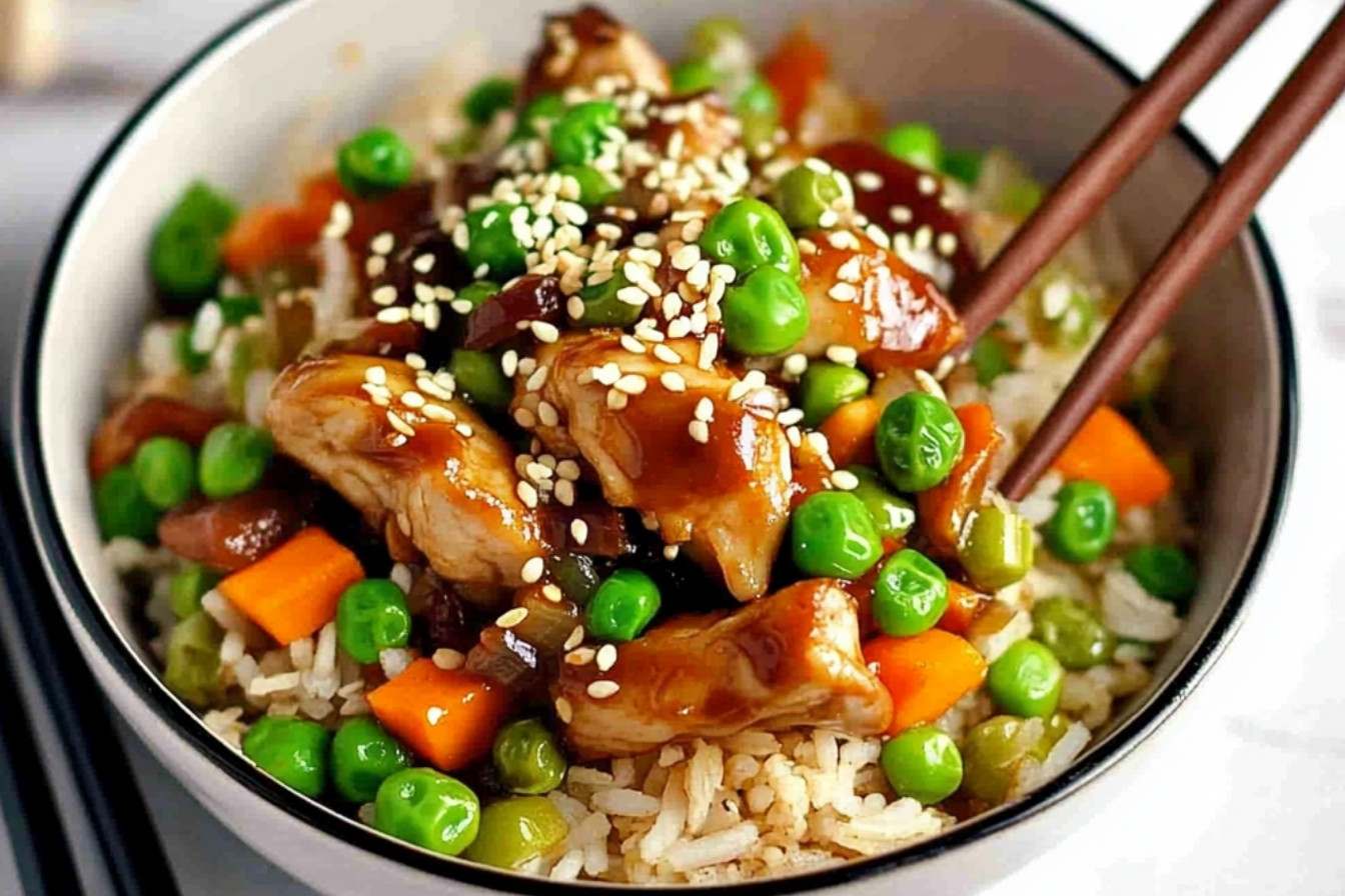 1poulet-collant-et-riz-saute-aux-legumes