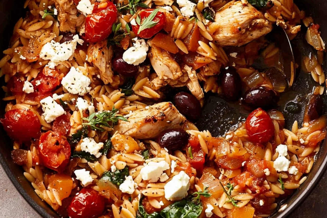 1poulet-grec-en-un-pot-avec-orzo-savoureux