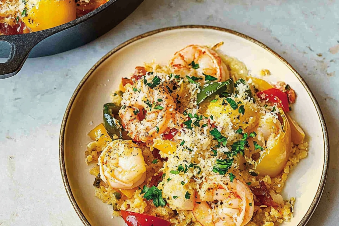 1savoureux-bake-de-chorizo-poivrons-et-crevettes
