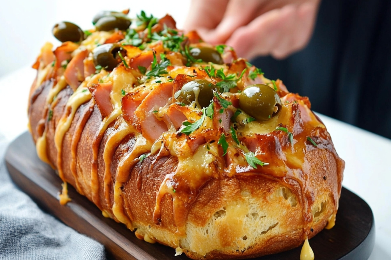 1savourez-un-pain-herisson-au-jambon-delicieux