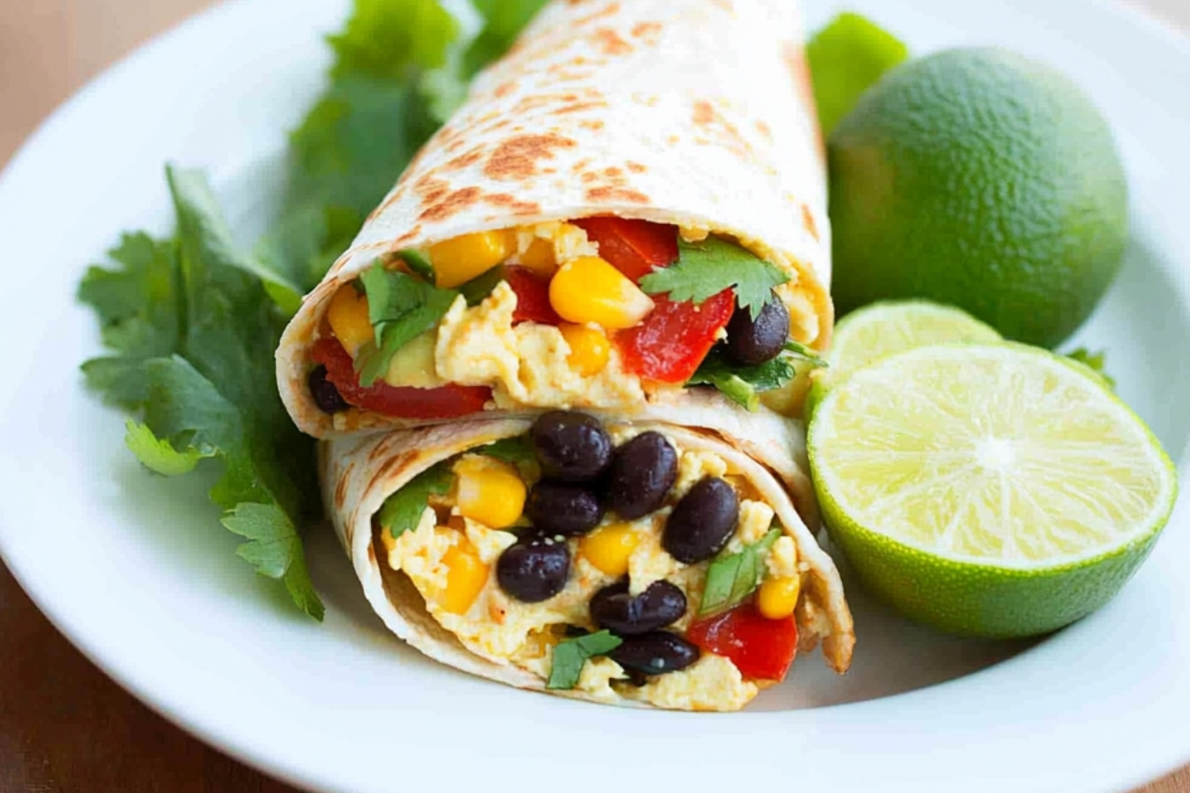 1wraps-aux-haricots-noirs-et-oeufs-savoureux