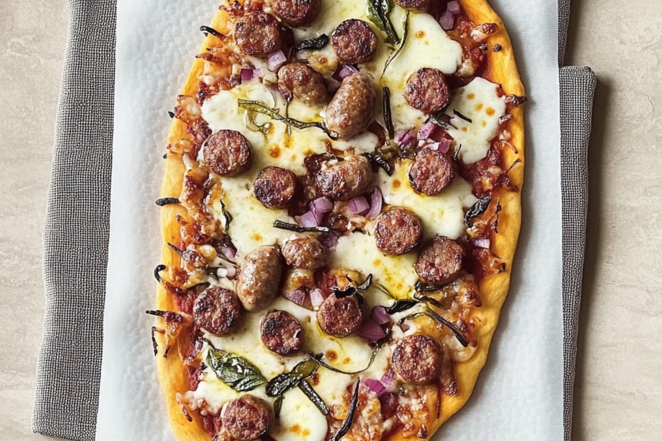 1pizza-rapide-aux-saucisses-un-delice-express