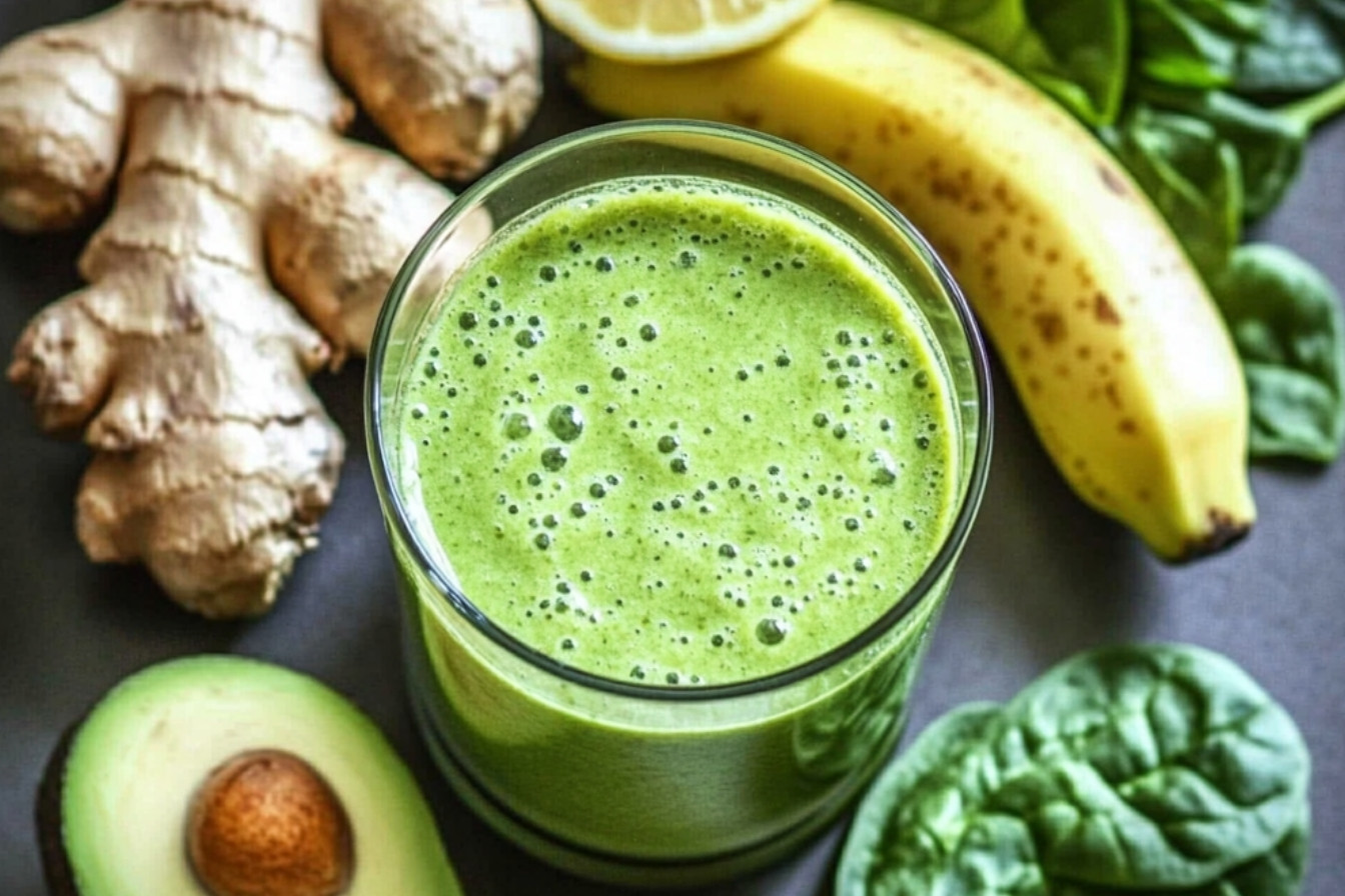 1smoothie-vert-au-gingembre-un-delice-revitalisant